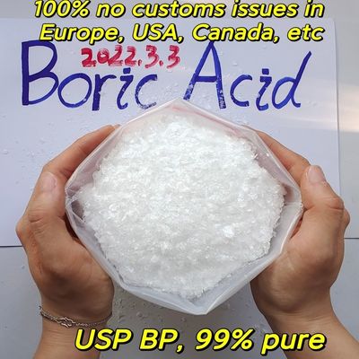 Les poissons de la grande pureté CAS 11113-50-1 écailles des morceaux d'acide borique de flocons d'acide borique