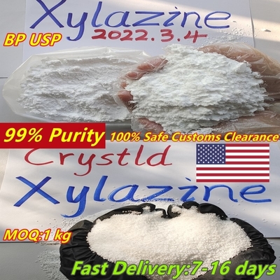 whatsaspp : +86 15512120776 que Xylazine saupoudrent la pureté Cas 7361-61-7 Xylazine de 99% basent le HCL de Cas 23076-35-9 Xylazine