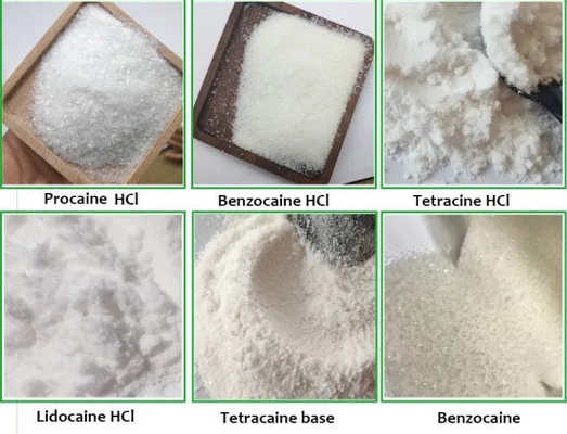 Dédouanement libre de la livraison sûre d'anesthésie locale de cas 94-09-7 de Benzocaine CAS NO.94-09-7