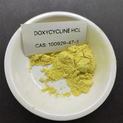 Médecine en gros de HCL de Doxycycline de fournisseur d'usine de chlorhydrate vétérinaire de Doxycycline de CAS 100929-47-3