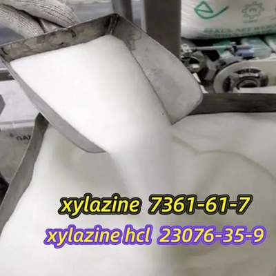 Whatsapp cru +8615512120776 de xylazine de grande pureté de catégorie de médecine de xylazine de CAS 7361-61-7 Pharma API Powder